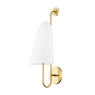 Slate Hill Wall Sconce Aged Brass