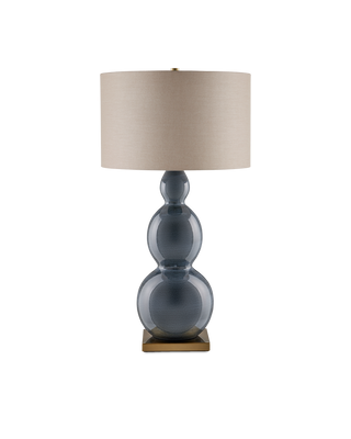 Cymbeline Gray Table Lamp