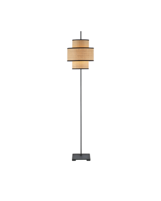 Marabout Black Floor Lamp