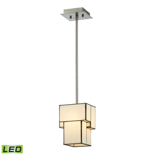 Cubist 6'' Wide 1-Light Mini Pendant - Brushed Nickel