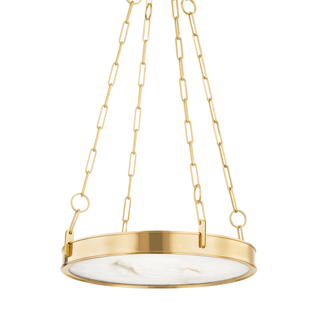 Kirby Chandelier Aged Brass