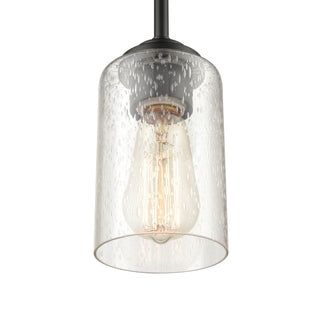 Moven 1-Light Mini-Pendant - Matte Black