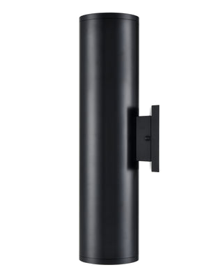 Vegas 2-Light Outdoor Wall Sconce Powder Coated Black