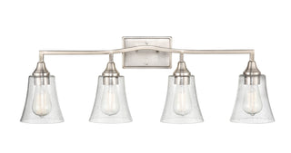 Caily 4-Light Vanity Brushed Nickel