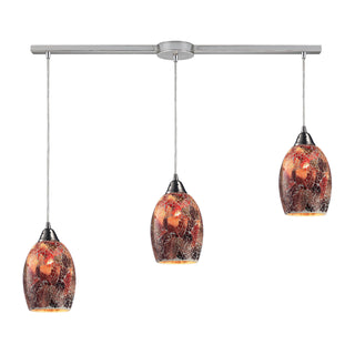 Avalon 36'' Wide 3-Light Pendant - Satin Nickel