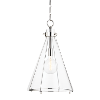 Eldridge Pendant Polished Nickel