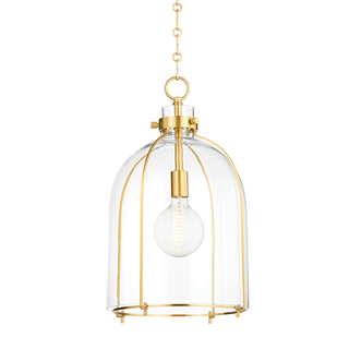 Eldridge Pendant Aged Brass