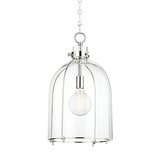 Eldridge Pendant Polished Nickel