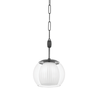 CLEMENTON PENDANT with DISTRESSED BRONZE Finish