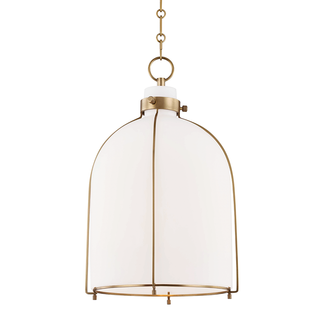 Eldridge Pendant Aged Brass