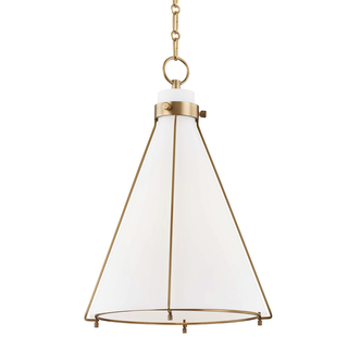 Eldridge Pendant Aged Brass