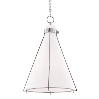 Eldridge Pendant Polished Nickel