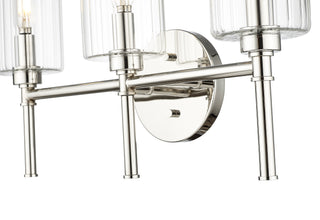 Chastine 3-Light Vanity Polished Nickel