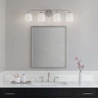 Norah 4-Light Vanity Brushed Nickel