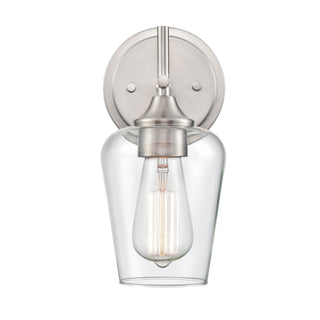 Ashford 1-Light Wall Sconce - Brushed Nickel