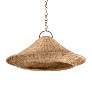 BAYCHESTER Pendant with Bronze Leaf Finish