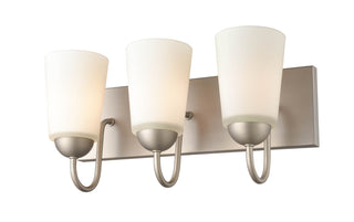 Ivey Lake 3-Light Vanity Satin Nickel