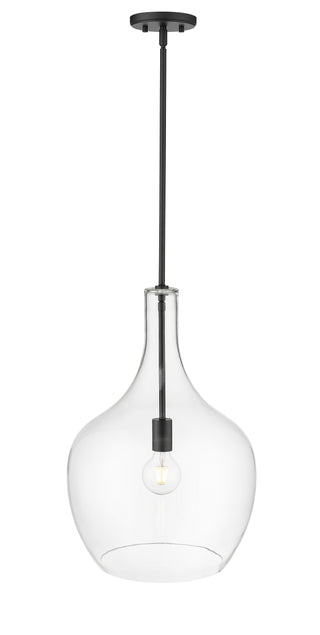 Lamara 1-Light Pendant Light Matte Black