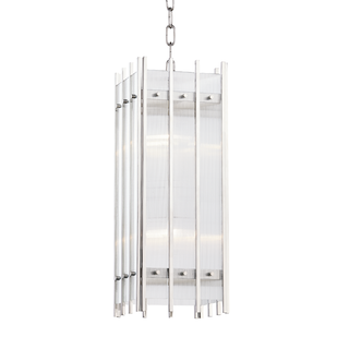 Wooster Lantern with Polished Nickel Finish