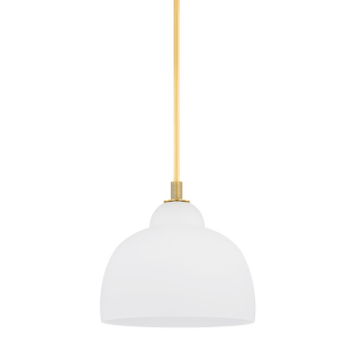 OBERON Pendant with Aged Brass Finish