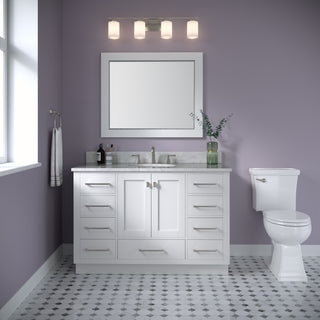 Durham 4-Light Vanity Satin Nickel