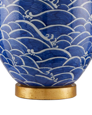 Nami Blue Table Lamp