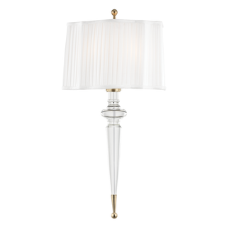Tipton Wall Sconce with Aged Brass Finish