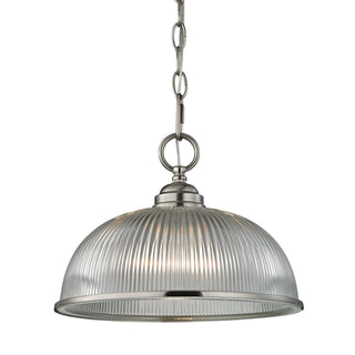 Liberty Park 12'' Wide 1-Light Mini Pendant - Brushed Nickel