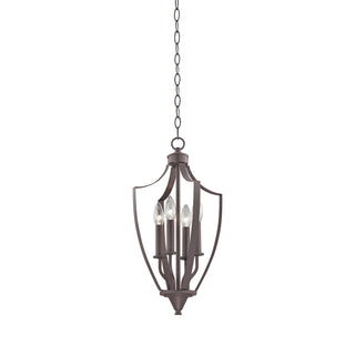 Foyer 11'' Wide 4-Light Mini Pendant - Oil Rubbed Bronze