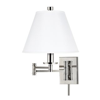 Claremont Wall Sconce Polished Nickel