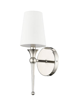 1-Light Wall Sconce Polished Nickel