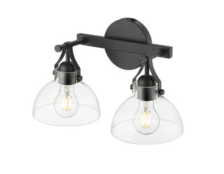 2-Light Vanity Matte Black
