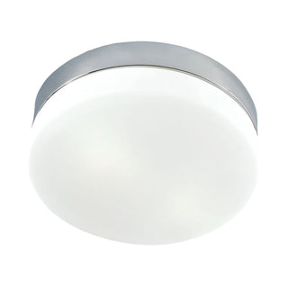 Flush Mounts 9'' Wide 1-Light Flush Mount - Satin Nickel