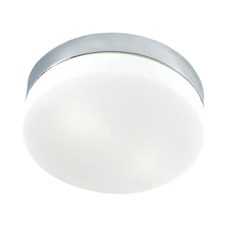 Flush Mounts 9'' Wide 1-Light Flush Mount - Chrome