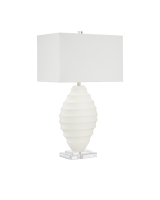 Abbeville White Table Lamp