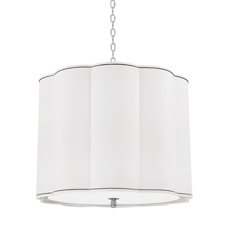 Sweeny Chandelier with Polished Nickel Finish
