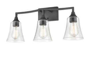 Caily 3-Light Vanity Matte Black