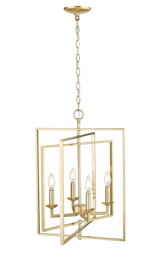 Nellis 4-Light Pendant light Modern Gold