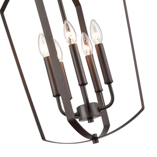 Ivey Lake 5-Light Pendant light Rubbed Bronze