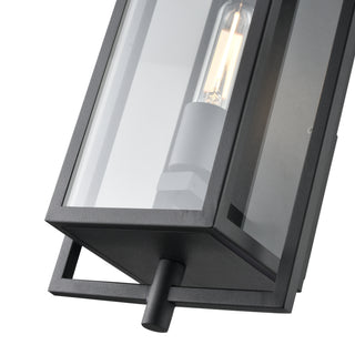 Rankin 1-Light Outdoor Wall Sconce Textured Black