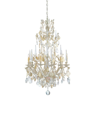 Buttermere Crystal & Shell Chandelier