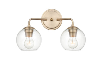2-Light Vanity Modern Gold