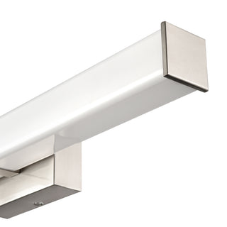 Tron Bathroom Vanity LED Light Bar Brushed Nickel