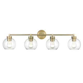 Jonatan 4-Light Vanity Vintage Brass