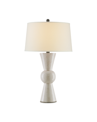 Upbeat White Table Lamp