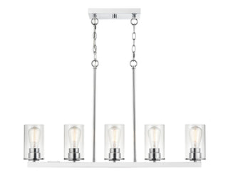 Verlana 5-Light Island Chrome