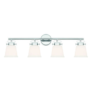 Kaden 4-Light Bathroom Vanity Light in Polished Chrome Polished Chrome