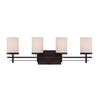 Colton 4-Light Bathroom Vanity Light in English Bronze English Bronze