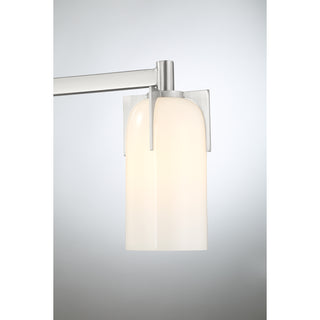 Caldwell 3-Light Bathroom Vanity Light in Satin Nickel