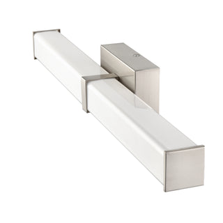 Tron Bathroom Vanity LED Light Bar Brushed Nickel